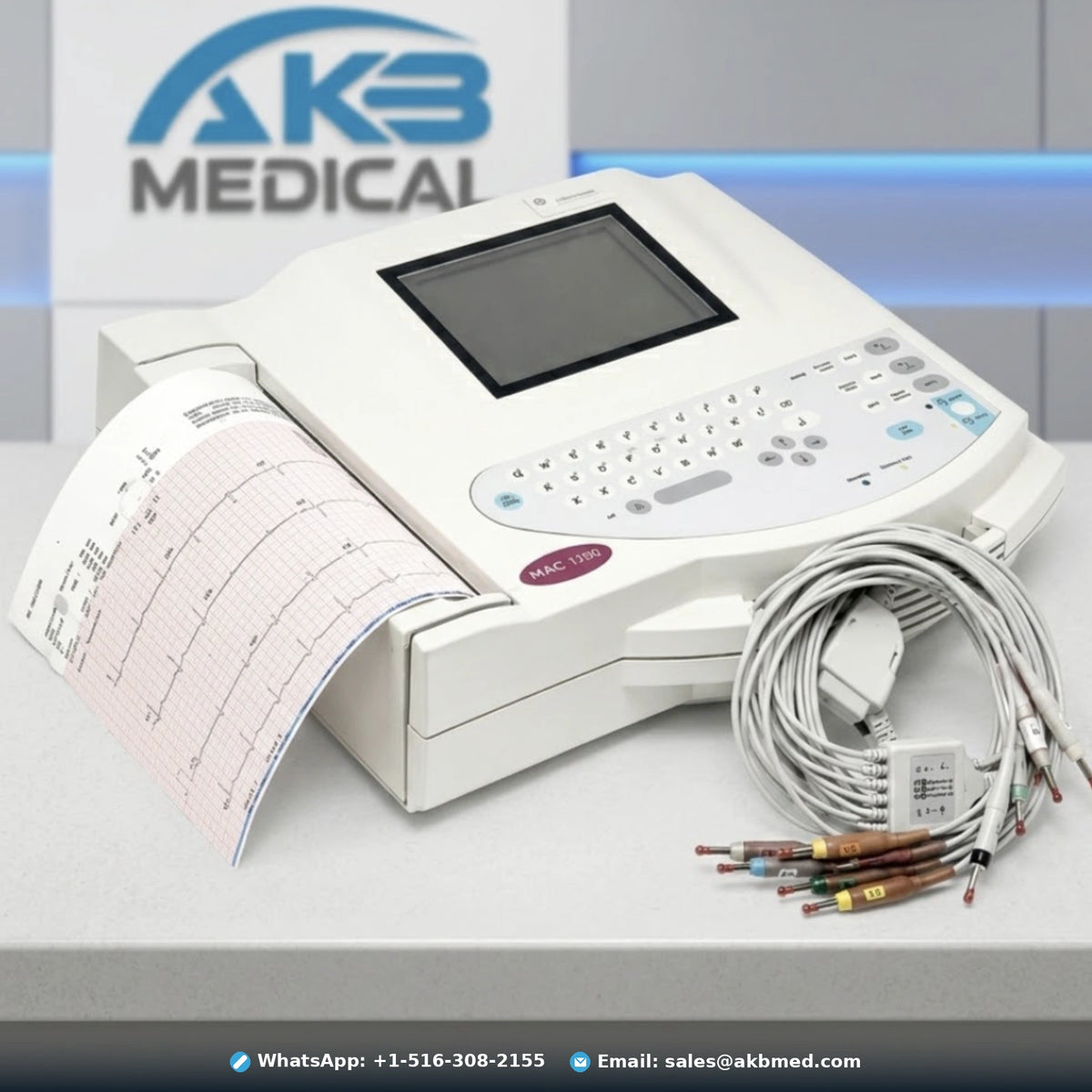 GE MAC 1200 Resting ECG/EKG Machine