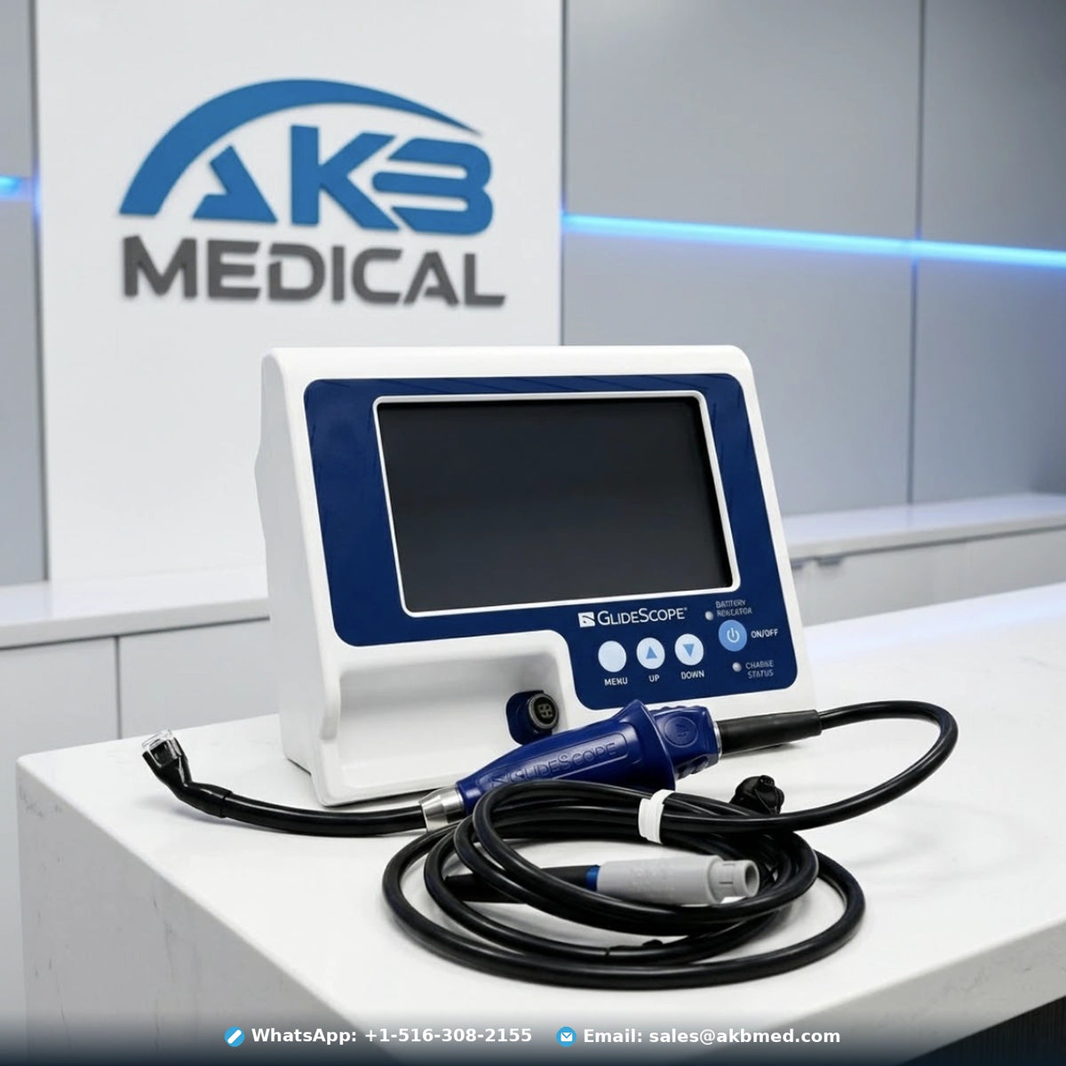 GlideScope Portable GVL Monitor