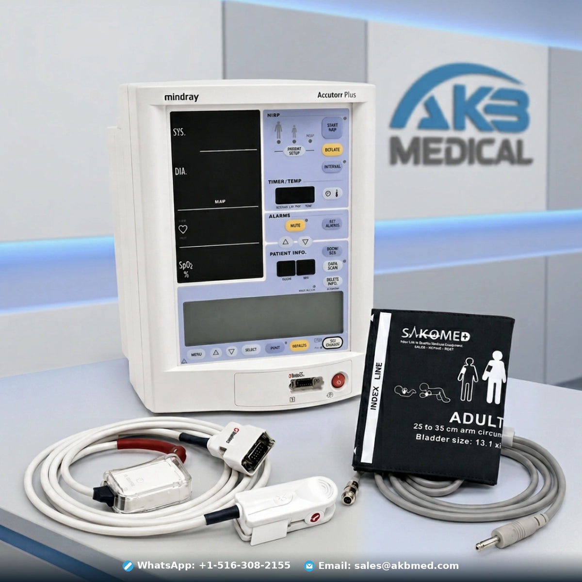 Mindray Accutorr Plus Vital Signs Monitor