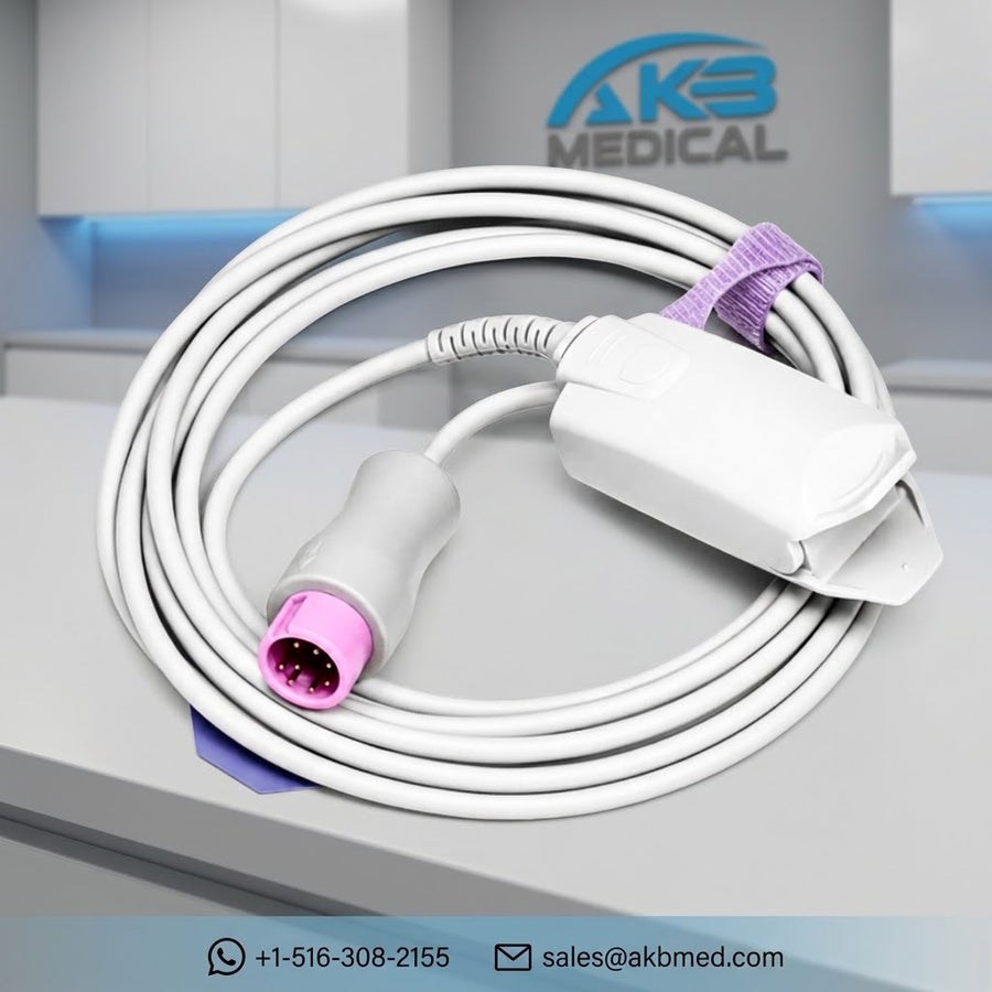 Mindray 8-Pin Reusable Adult SpO₂ Sensor Cable