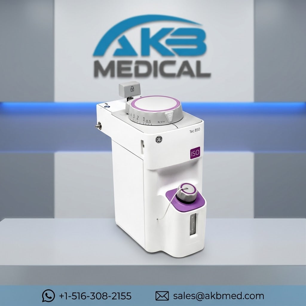 GE Tec 850 Isoflurane Anesthesia Vaporizer