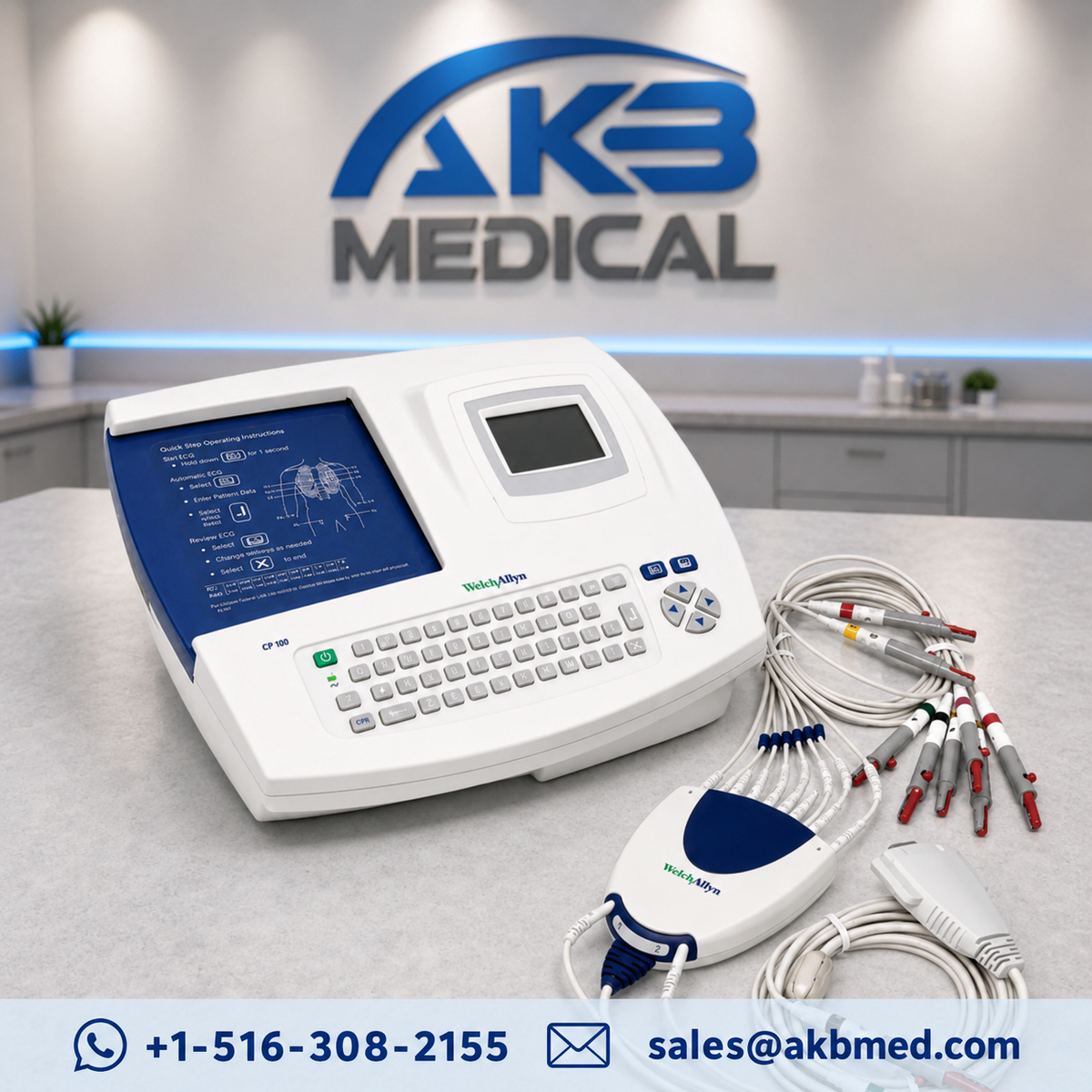 Welch Allyn CP 100 EKG Machine