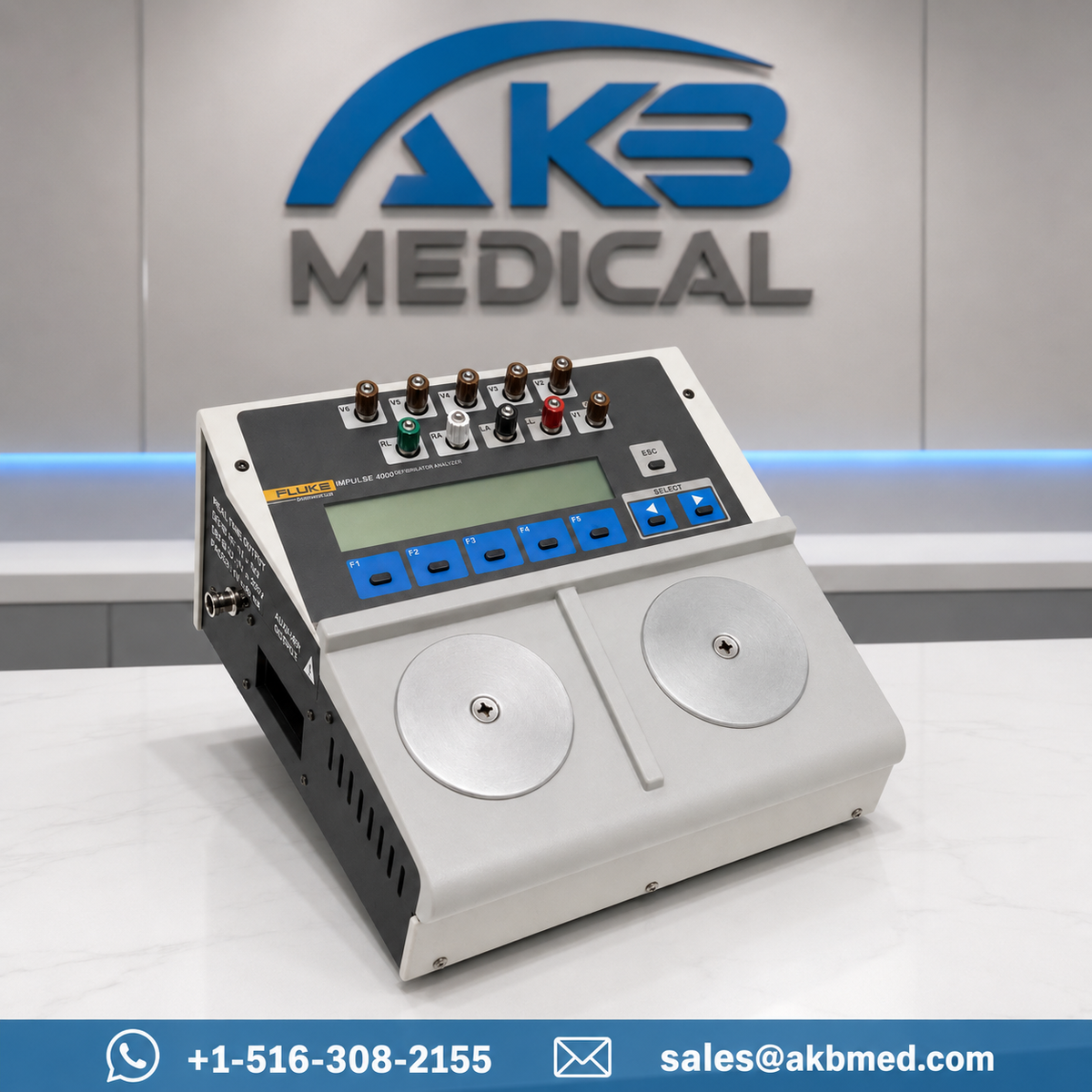 Fluke Impulse 4000 Defibrillator/Pacer Analyzer