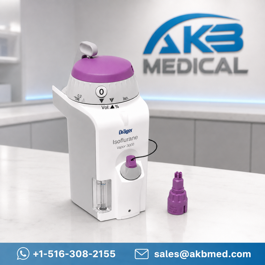 Dräger Vapor 3000 Isoflurane Anesthesia Vaporizer