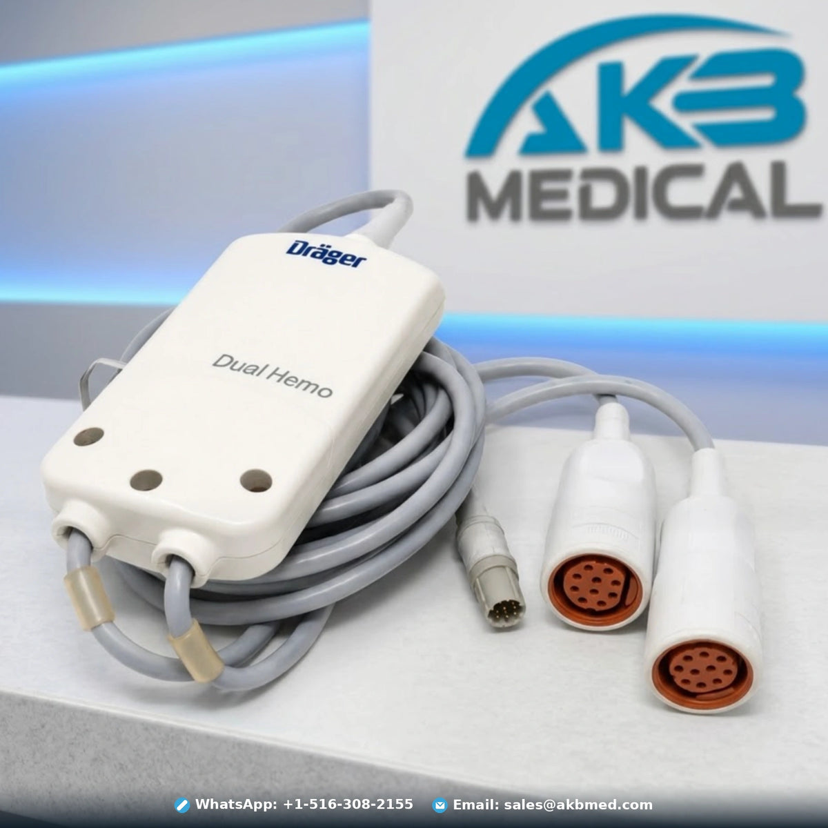 Dräger Infinity MCable-Dual Hemo IBP Cable