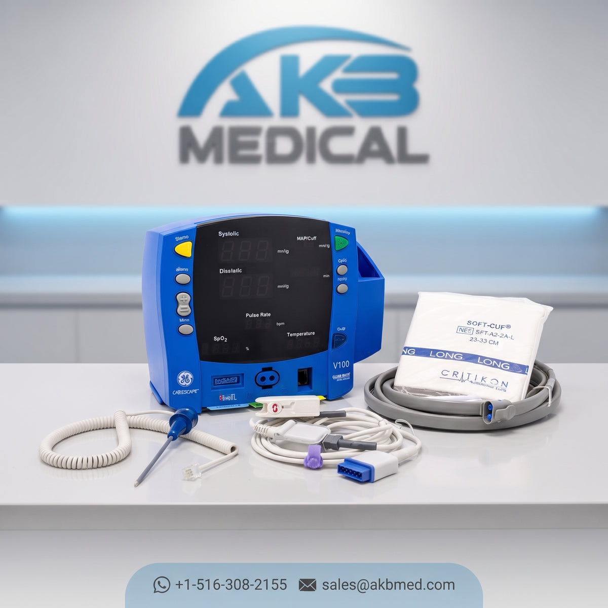 GE CARESCAPE DINAMAP V100 Vital Signs Monitor
