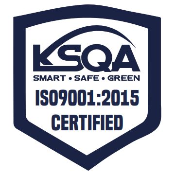 KSQA ISO 9001:2015 certified